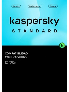 Clé Kaspersky Standard 2023 1 appareil 2 ans + Mise en œuvre