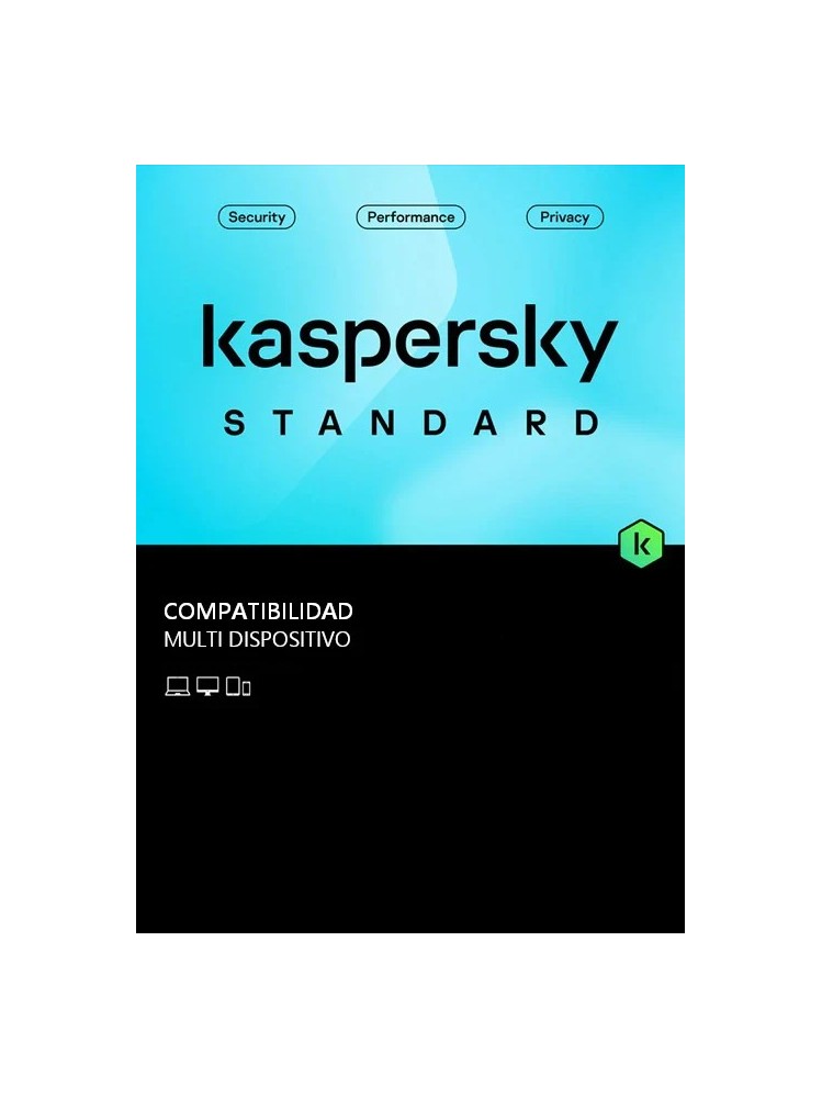 Clé Kaspersky Standard 2023 1 appareil 2 ans + Mise en œuvre