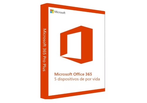Licencia Microsoft Office 365 Pro Plus 5 dispositivos Windows