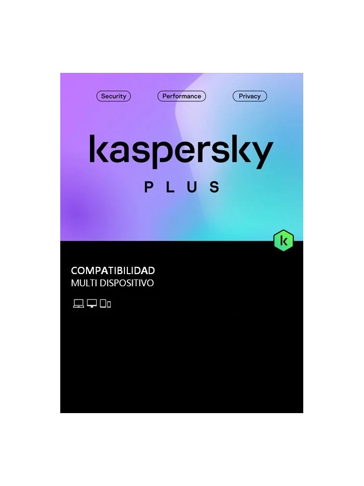 Clave Kaspersky Plus 10 dispositivos 1 año + Implementación