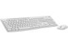 Logitech MK295 Teclado y raton inalambrico Blanco