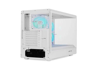 NOX Semitorre HUMMER SIGNAL Frameless ARGB Blanco