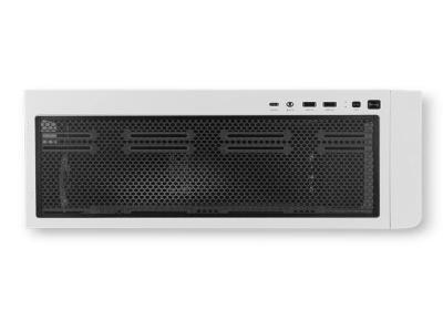 NOX Semitorre HUMMER ETHER Cristal Curvo Negro&Bla