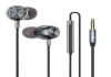 iggual Auriculares con micro intrauditivos Jack3,5