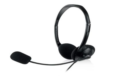 EWENT EW3568 Auricular USB+micrófono cable  2,1m