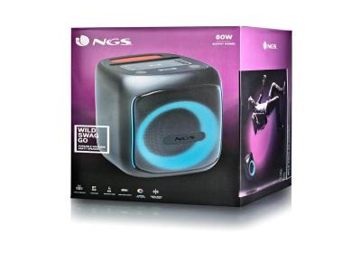 NGS ALTAVOZ PORTATIL BT-TWS-80W BAT-USB-AUXIN-TF