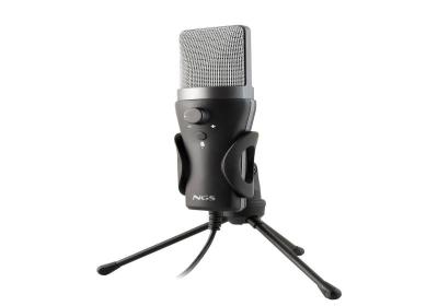 NGS Micrófono PC Usb con soporte tripode