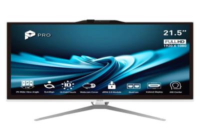 MSI Pro AP222T-490EU i3-14100 8 256 W11H 22" tac.B