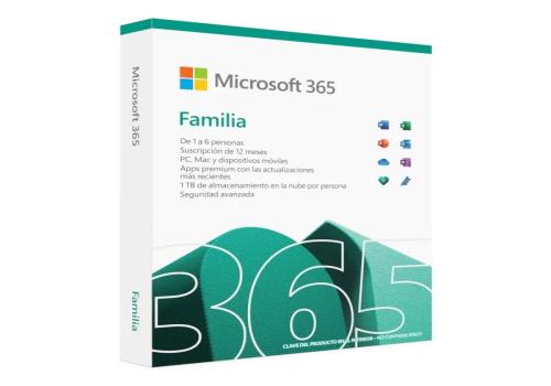 Microsoft 365 Familia Suscrip. anual  (6u