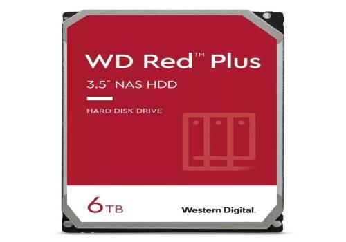 Western Digital Red Plus WD60EFPX 6TB SATA-600
