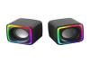 MARS GAMING Altavoces MSCUBE Premium 8W BLACK
