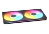 Cougar Ventilador UNITY240-FB Argb 12cm Black