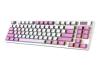 Msi Teclado FORGE GK600 TKL W VIOLET ES BT