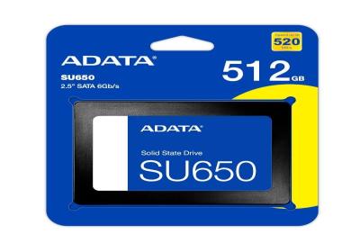 ADATA SSD Ultimate SU650 512GB 3D NAND 2,5" SATA3
