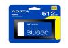 ADATA SSD Ultimate SU650 512GB 3D NAND 2,5" SATA3