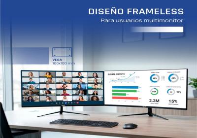 iggual Monitor 27" IPS 1ms FHD 120Hz VGA HDMI MM