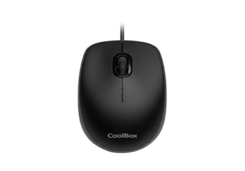 CoolBox Ratón U01 USB 1600DPI Negro