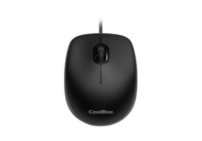 CoolBox Ratón U01 USB 1600DPI Negro