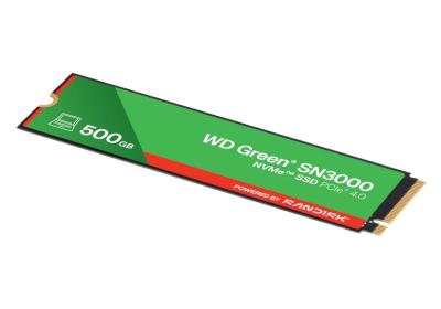 WD Green SN3000 SSD 500GB PCIe Gen4  NVMe