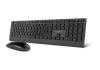 NOX LITE DUO Teclado+Ratón Inalámbrico Negro
