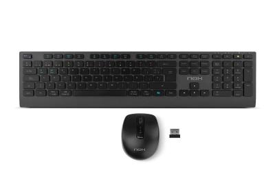 NOX LITE DUO Teclado+Ratón Inalámbrico Negro