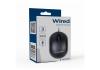 GEMBIRD Ratón óptico USB  3 botones cable Negro