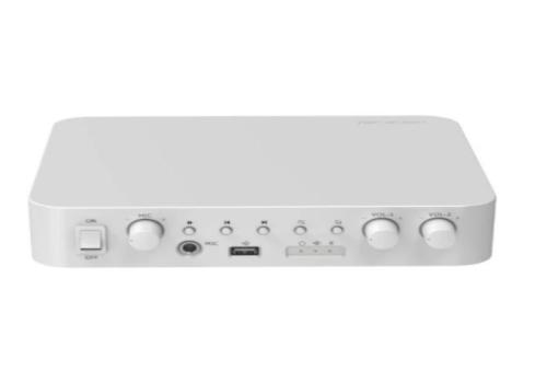 Hikvisión DS-QAE0A60G1-VB Amplificador BT USB Micr