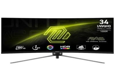 MSI MAG345CQRF E20 Monitor34"UWQHD 200hZ curv