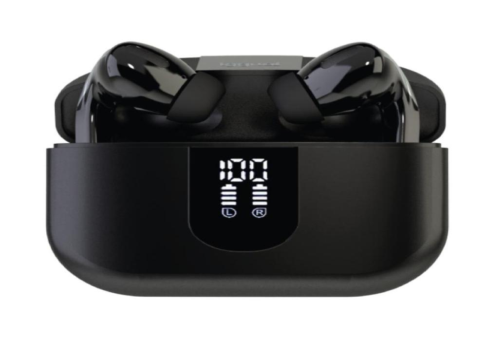 iggual Auriculares inalámbricos TWS Bluetooth negr