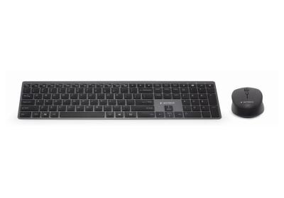 Gembird Kit Teclado+Ratón Inalámbr. Pro Slim Negro