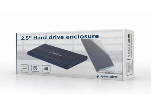Gembird Carcasa Ext USB 2.0 SATA 2.5"Mini USB 5pin