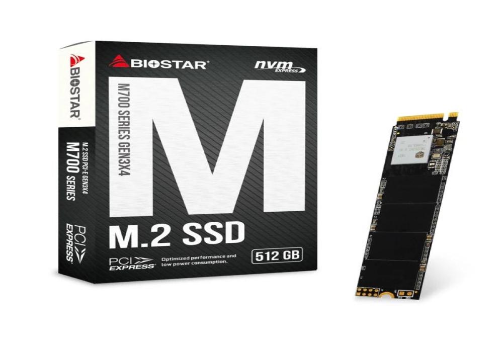 Biostar SSD M710 512Gb Pcie Gen3x4 NVMe 1.3