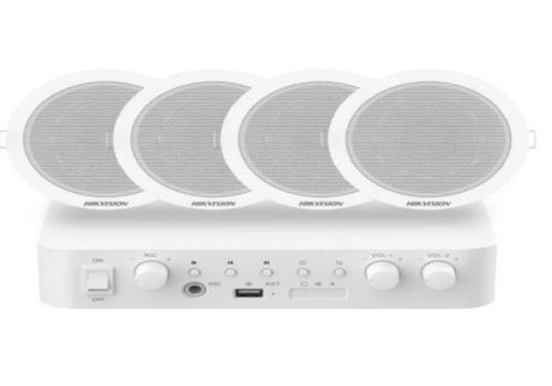 Hikvision DS-QAE0KA60206-4 Kit 1xAmpl 4xAlta Techo