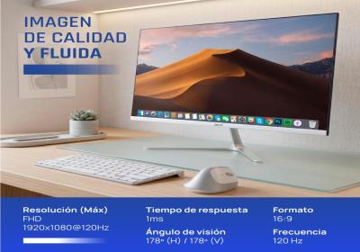 iggual Monitor 24" IPS 1ms FHD 120Hz MM blanco