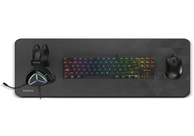 KROM KLASS PCombo Gaming 4 en 1 RGB Negro